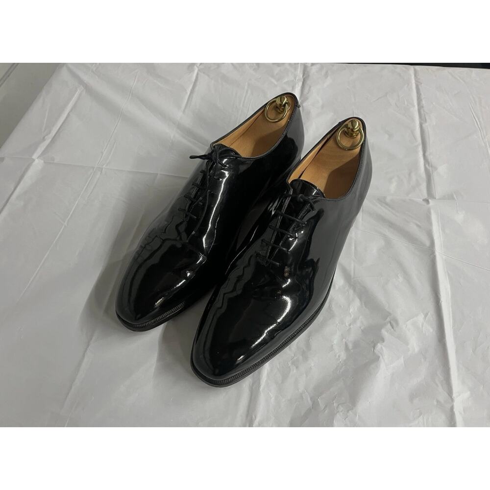 Ralph Lauren Purple Label Patent Leather Oxfords – Made in England – Size 12D
